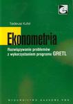 Ekonometria Rozwiązywanie problemów z wykorzystaniem programu GRETL w sklepie internetowym Ksiazki-medyczne.eu