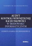 Audyt kontroli wewnętrznej rachunkowości w środowisku informatycznym w sklepie internetowym Ksiazki-medyczne.eu