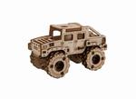 Drewniane Puzzle 3D - Model Monster Truck 2 (Hummer H1) w sklepie internetowym Selero.pl