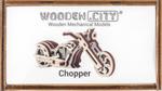 Drewniane Puzzle 3D – Motocykl Chopper w sklepie internetowym Selero.pl