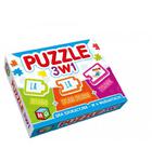 Gra edukacyjna Puzzle 3w1 w sklepie internetowym Selero.pl