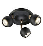 Markslojd plafon lampa sufitowa Coco 106876 czarny patyna 20cm w sklepie internetowym Elektryczny.com