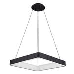 Italux Giacinto 5304-850SQP-BK-3 lampa wisząca nowoczesna aluminium czarny klosz akrylowy kwadrat IP20 LED 50W 3000K 60cm w sklepie internetowym Elektryczny.com