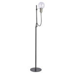 Italux Gianni ML16096-1B lampa podłogowa nowoczesna klosz szkło przeźroczyste E14 1x40W 140cm IP20 w sklepie internetowym Elektryczny.com