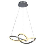 Italux lampa wisząca Vita MD17011010-1A SILV srebrna LED 45W 3000K 60cm w sklepie internetowym Elektryczny.com