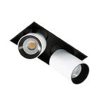 Italux oprawa do wbudowania Novum Trimless Double GL7119-2/12W 3000K WH+BL LED w sklepie internetowym Elektryczny.com