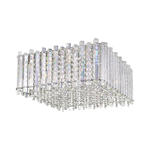 Zuma Line C0465-05D-B5AC VENTUS plafon lampa sufitowa srebrny chrom kryształy 5xG9 42W 43cm w sklepie internetowym Elektryczny.com