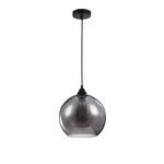 Maytoni Bergen T314-11-B lampa wisząca metalowa rama czarna szklany klosz 1xE27 60W 25cm w sklepie internetowym Elektryczny.com