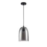 Maytoni Bergen T314-00-B lampa wisząca metalowa rama czarna szklany klosz 1xE27 60W 17,5cm w sklepie internetowym Elektryczny.com