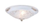 Maytoni Diametrik C907-CL-02-W plafon lampa sufitowa metalowa ramka klosz szkło piaskowane wzór 2xE14 40W w sklepie internetowym Elektryczny.com