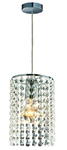 Light Prestige Bright Star 1 LP-812/1P lampa wisząca chrom szklany klosz z kuleczek 1x60W E27 13cm w sklepie internetowym Elektryczny.com