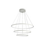 Milagro ORION WHITE ML503 lampa wisząca trzy okrągłe źródła światła metal akryl biały matowy 99W LED 3000K 80cm w sklepie internetowym Elektryczny.com