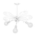 Milagro MOTYL 2 WHITE MLP5333 żyrandol biały metalowy motyl 3xE27 58cm w sklepie internetowym Elektryczny.com