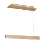 Milagro TIMBER MLP567 lampa wisząca drewniana wąska podłużna listwa 12W LED 3000K 60cm w sklepie internetowym Elektryczny.com