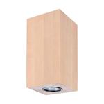 Spot Light 2071260 Wooddream Wall kinkiet lampa ścienna prostokąt brzoza 2xGU10 6W 20cm w sklepie internetowym Elektryczny.com