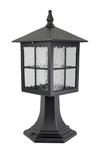 SU-MA Wenecja K 4011/1/KW lampa stojąca czarna E27 IP43 45cm w sklepie internetowym Elektryczny.com