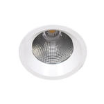 Italux Kerez IP54 DG-150C/WK-WW/70 oprawa podtynkowa do wbudowania nowoczesna aluminium biały okrągła 16,5cm IP44 LED 34W 3000K w sklepie internetowym Elektryczny.com