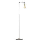 Emibig SAVO LP1 BLACK 353/LP1 lampa podłogowa loft edison czarna złote dodatki 1x60W E27 150cm w sklepie internetowym Elektryczny.com