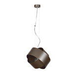 Emibig DROP WENGE 790/4 lampa wisząca brązowa nowoczesna metalowa regulowana design 1x60W E27 32cm w sklepie internetowym Elektryczny.com