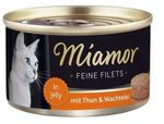 Miamor Feine Filets Dose Thunfisch & Wachtelei - tuńczyk i przepiórka 100g w sklepie internetowym Taka karma