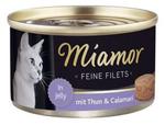 Miamor Feine Filets Dose Thunfisch & Calamari - tuńczyk i kalmary 100g w sklepie internetowym Taka karma