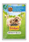 Friskies Dog Junior Kurczak i marchewka w sosie saszetka 100g w sklepie internetowym Taka karma