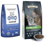 Karma dla kota Zestaw DIVINUS CANUN CAT 6 kg w sklepie internetowym dampol24.pl