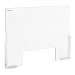 UNI-PPG03 Osłona z plexi - 95 x 65 cm - duże okienko 38 x 25 cm Uniprodo 10250442 w sklepie internetowym investhoreca.pl