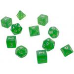 kości RPG Eclipse 11 Dice Set: Lime Green - komplet 11 kości, zestaw kości w sklepie internetowym Xjoy.pl