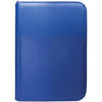 Ultra Pro: Album na karty Vivid 4-Pocket Zippered PRO-Binder blue (niebieski) Portfolio 4PKT w sklepie internetowym Xjoy.pl