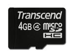 TRANSCEND NAND Flash Micro SDHC 4GB Class 4, Plastic z Adapter (SD 2.0) w sklepie internetowym alcsklep