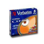 Optical Media VERBATIM CD-RW(12x) 700MB 5pk Slim Jewel Case SERL Technology w sklepie internetowym alcsklep