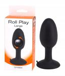 Silikonowy Korek Analny Z Kulką Roll Play Large w sklepie internetowym Erotic fantasies