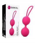 Silikonowe Kulki Gejszy Dorcel Dual Balls Pink w sklepie internetowym Erotic fantasies