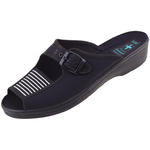 Pantofle klapki regulowane z gumą BIO Adanex 33 czarne, Rozmiar: 37 w sklepie internetowym goralka.net