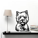 Naklejka Pies West Highland white terrier Doggie w sklepie internetowym Psiakrew.pl