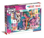 Clementoni Puzzle 104el Maxi My Little Pony 23763 w sklepie internetowym misiukrzysiu.pl