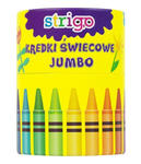 Kredki świecowe Jumbo 36 kolorów Srtigo w sklepie internetowym misiukrzysiu.pl
