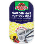 Sardynki portugalskie pikantne w oleju Ramirez 125g w sklepie internetowym Smaki Portugalii