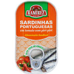 Sardynki portugalskie pikantne w pomidorach Ramirez 125g w sklepie internetowym Smaki Portugalii