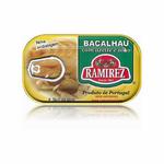 Bacalhau dorsz po portugalsku w oliwie z oliwek z czosnkiem Ramirez 120g w sklepie internetowym Smaki Portugalii