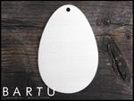 Drewniane jajko 9,5x6,5 cm w sklepie internetowym MebleBartu