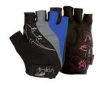 Rękawiczki B-Skin INFINITE czarno-szaro-niebieskie - Czarno-szaro-niebieskie w sklepie internetowym Sporti.pl