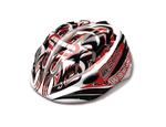 Kask B-Skin Kiddy Pro - Czerwono - biały w sklepie internetowym Sporti.pl