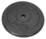 Obciążenie żeliwne czarne 20kg Vivo - 20kg w sklepie internetowym Sporti.pl