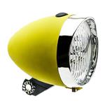 Lampa przód Retro 3 diody LED ,160302 zasilane 3x AAA żółta - Żółty w sklepie internetowym Sporti.pl