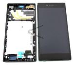 Sony Xperia Z5 Premium E6853 - Oryginalny front z wyświetlaczem i ekranem dotykowym czarny w sklepie internetowym HurtowniaGsm.pl