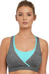 Soft Crop Top - Freya Active - top sportowy AA4010 - popiel i błękit w sklepie internetowym Adore.pl 