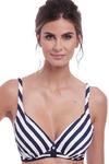 Côte D'Azur - Fantasie Swim - biustonosz kąpielowy 6741 - granat i biel w sklepie internetowym Adore.pl 