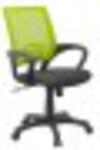 Fotel Obrotowy QZY-1121 zielony w sklepie internetowym tkaniny-meblowe.pl